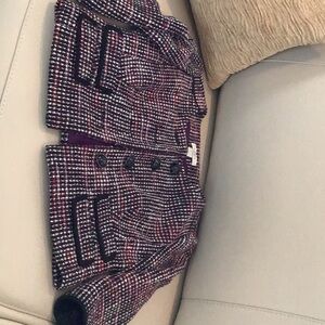 Stylish Multicolor Tweed Jacket